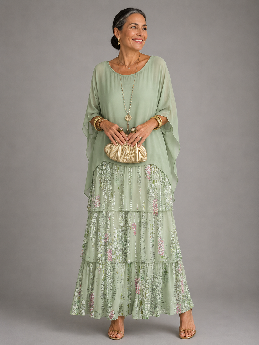 Heaven | Elegant Flowing Maxi Dress