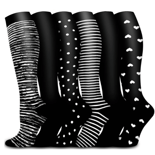 Ortho-Support Compression Socks (Standard & Wide Calf)