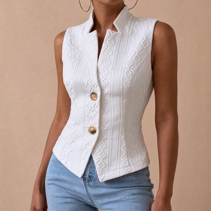 STELLA EMBOSSED SUMMER TOP