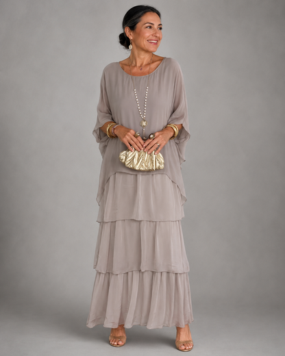 Heaven | Elegant Flowing Maxi Dress
