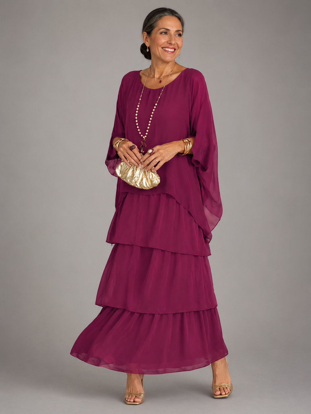 Heaven | Elegant Flowing Maxi Dress