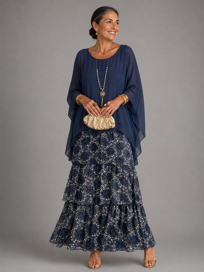 Heaven | Elegant Flowing Maxi Dress