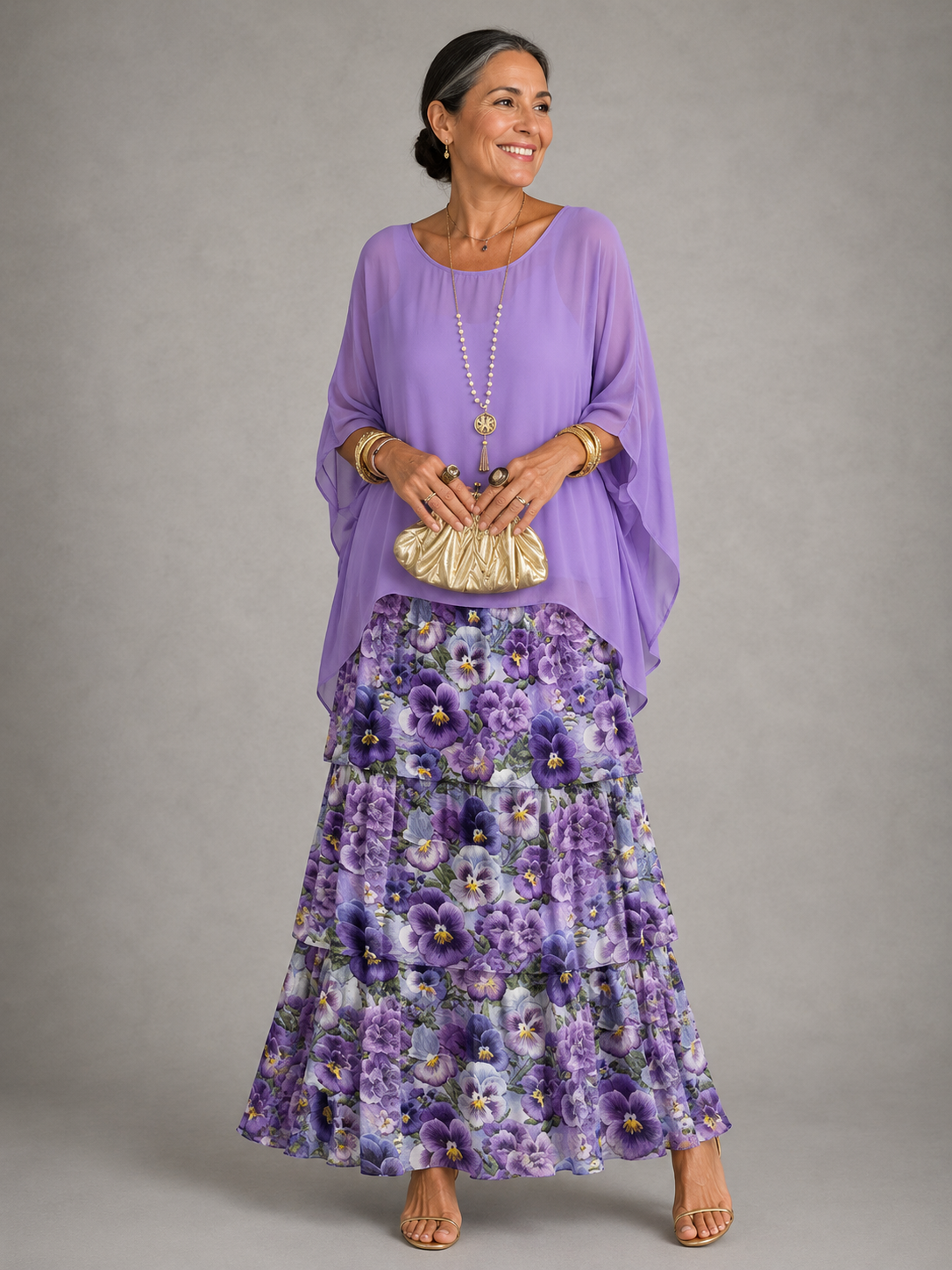 Heaven | Elegant Flowing Maxi Dress