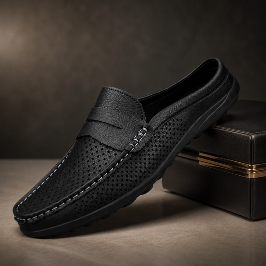 Montero Perforated Leather Loafers