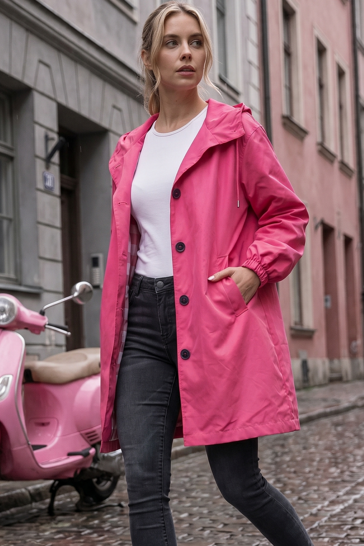 Icon Windbreaker Rain Jacket