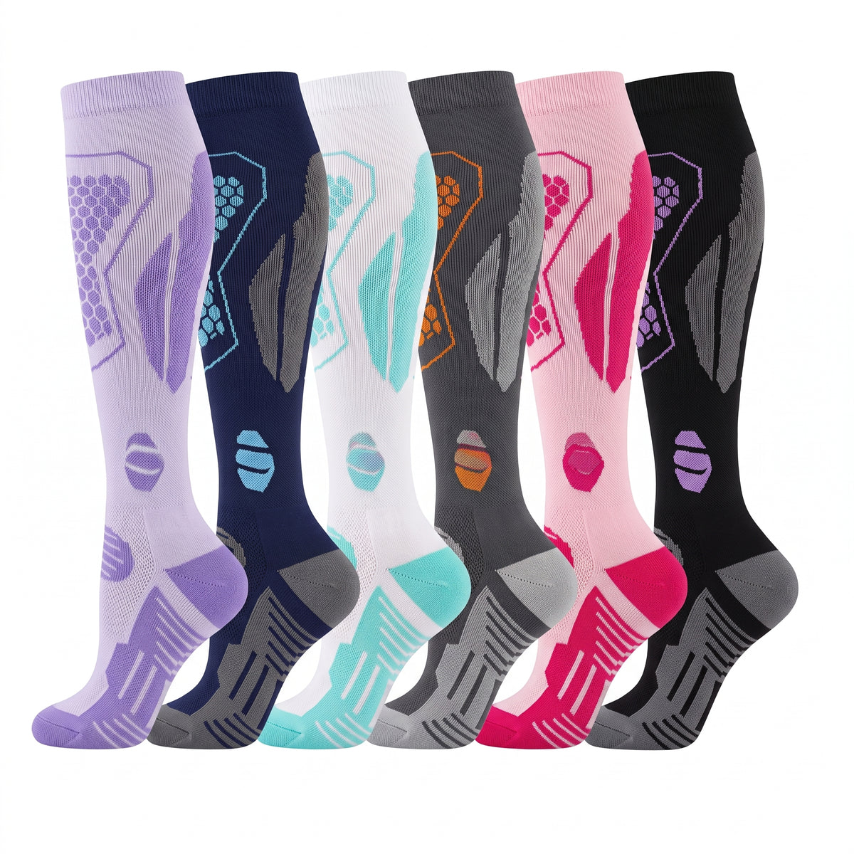 Ortho-Support Compression Socks (Standard & Wide Calf)
