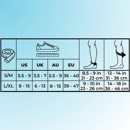 Ortho-Support Compression Socks (Standard & Wide Calf)