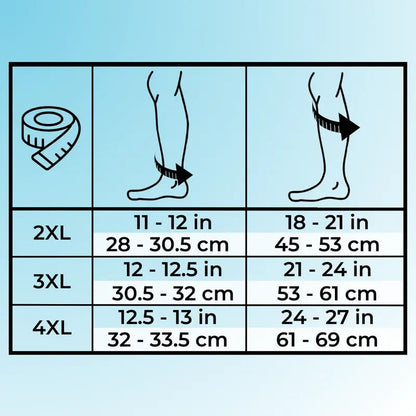 Ortho-Support Compression Socks (Standard & Wide Calf)