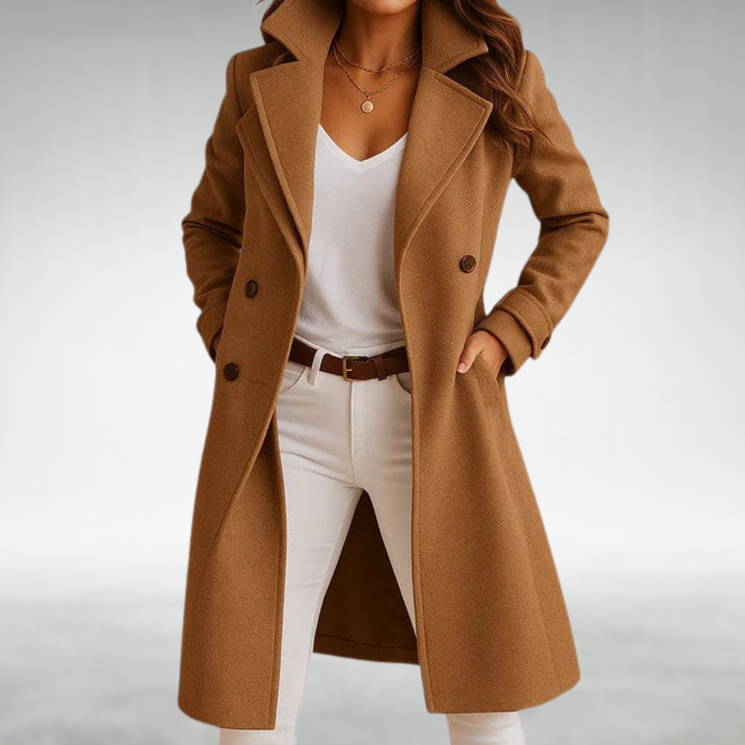 Elise™ Elegant Long Winter Coat