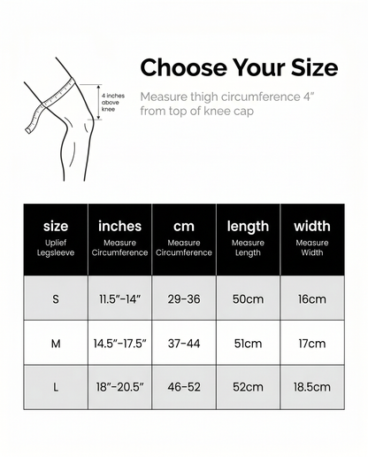 Premium Bamboo Leg Sleeves