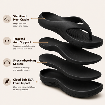 Sootheez Arch Support Slippers